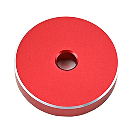 XINGLIDA 45 U/min-Adapter für 17,8 cm (7 Zoll) Plattenspieler-Discs Dome 45 Adapter, Aluminiumlegierung, schwarze Farbe (R#) von XINGLIDA