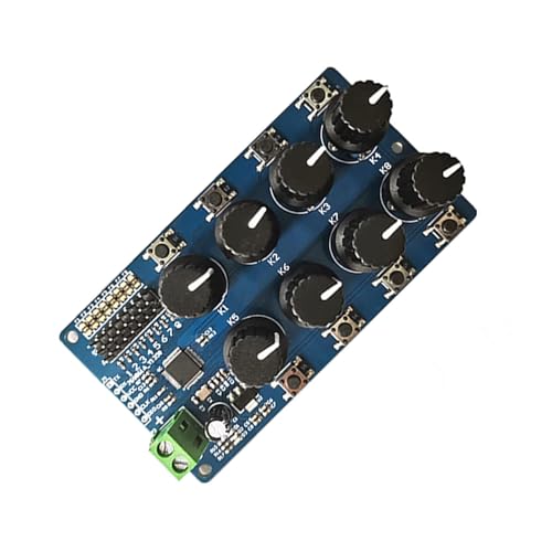 XINGLIDA 8-Kanal Servocontroller Debugging Board Mit Seriellem Anschluss Für Robotik Bildungszwecke 0 09 Grad Genauigkeit von XINGLIDA
