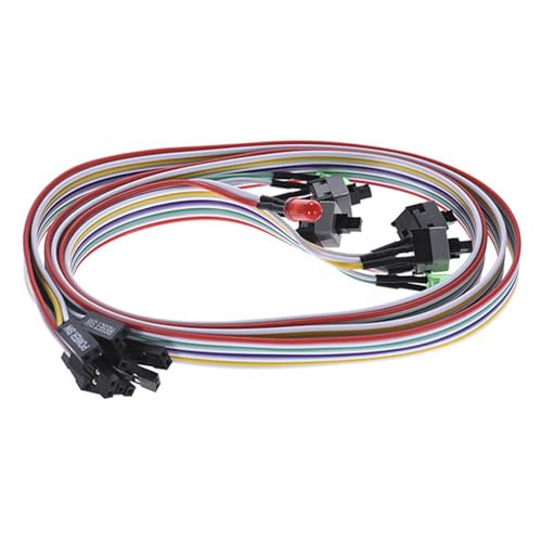 XINGLIDA Desktop Power Reset Schalter Kabel 26-Zoll LED Draht Für Computergehäuse Motherboards von XINGLIDA