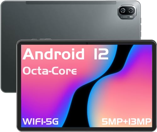 XINHENTAI Android Tablet, 10 Zoll Android 12 Tablet, 4GB RAM 64GB ROM, 1TB erweiterbar, 5G WiFi, 6000mAh Akku, Bluetooth 5.0, FHD IPS Touchscreen, Dual Kameras von XINHENGTAI