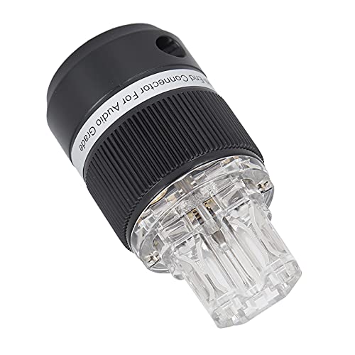 Audio-Stromanschluss, Reiner Kupfereinsatz Audio-Netzstecker Professional für Audiogeräte für Audiokabel(F101R (weiblich)) von XINL