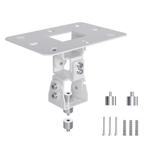 XINLEI Projektor Deckenhalterung, Mini Projektor Decke Wandhalterung Ständer Einstellbar für Mini Projektor mit 2 kostenlosen Adaptern, Weiß PR14MINIW XINLEI Projektor Deckenhalterung, Mini Projektor Decke Wandhalterung Ständer Einstellbar für Mini Projektor mit 2 kostenlosen Adaptern, Weiß PR14MINIW von XINLEI