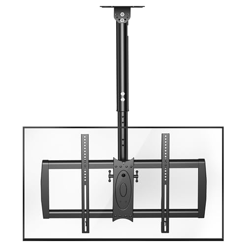 XINLEI TV Deckenhalterung, passend für die meisten 37-75 Zoll LCD-LED-Plasma-Panel-Displays mit max. VESA 600 x 400 mm, belastbar bis zu 50 kg, schwenkbare und neigbare, höhenverstellbar MC61A XINLEI TV Deckenhalterung, passend für die meisten 37-75 Zoll LCD-LED-Plasma-Panel-Displays mit max. VESA 600 x 400 mm, belastbar bis zu 50 kg, schwenkbare und neigbare, höhenverstellbar MC61A von XINLEI