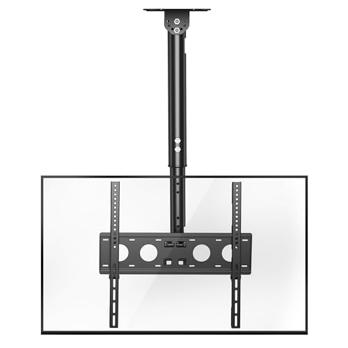 XINLEI TV Deckenhalterung, voll bewegliche TV-Halterung für die meisten 26-65 Zoll flachen, höhenverstellbare hängende TV-Halterung, hält bis zu 45kg, VESA 400 x 400 mm MCA3 XINLEI TV Deckenhalterung, voll bewegliche TV-Halterung für die meisten 26-65 Zoll flachen, höhenverstellbare hängende TV-Halterung, hält bis zu 45kg, VESA 400 x 400 mm MCA3 von XINLEI
