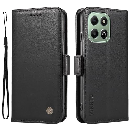 XINNI Handyhülle für Honor X6b 4G Hülle, Einfach Klappetui Stoßfeste Schutzhülle Flip Magnetisch Telefonhülle, Schwarz XINNI Handyhülle für Honor X6b 4G Hülle, Einfach Klappetui Stoßfeste Schutzhülle Flip Magnetisch Telefonhülle, Schwarz von XINNI