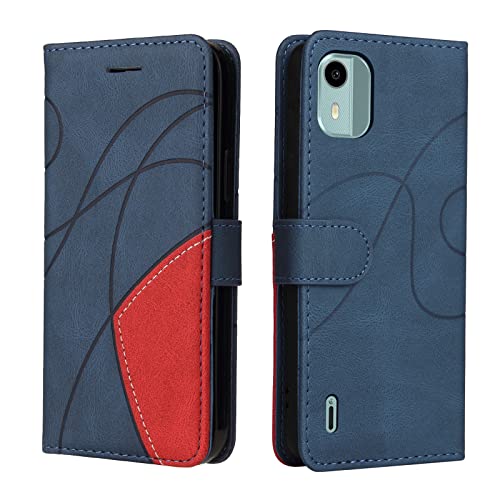 XINNI Handyhülle für Nokia C12 Hülle, PU/TPU Retro Klappetui Stoßfeste Schutzhülle Flip Magnetisch Telefonhülle, Blau XINNI Handyhülle für Nokia C12 Hülle, PU/TPU Retro Klappetui Stoßfeste Schutzhülle Flip Magnetisch Telefonhülle, Blau von XINNI
