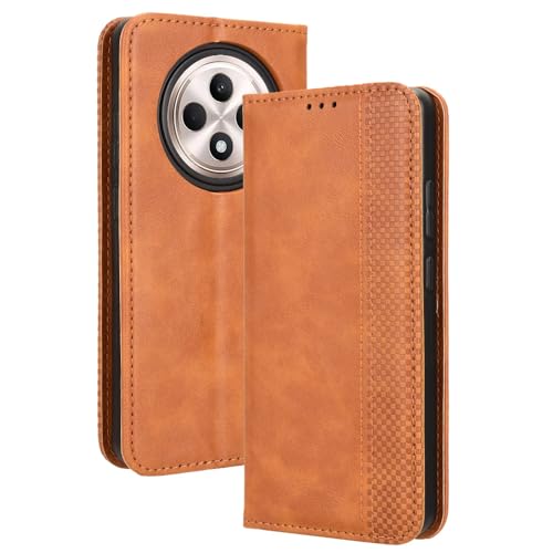 XINNI Handyhülle für Oppo Reno 12 F 5G/Oppo Reno 12 FS 5G Hülle, PU/TPU Klappetui Schutzhülle Flip Magnetisch Telefonhülle, Braun XINNI Handyhülle für Oppo Reno 12 F 5G/Oppo Reno 12 FS 5G Hülle, PU/TPU Klappetui Schutzhülle Flip Magnetisch Telefonhülle, Braun von XINNI