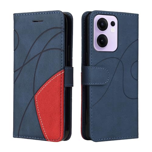 XINNI Handyhülle für Oppo Reno 13F 5G/Reno 13 FS 5G Hülle, PU/TPU Retro Klappetui Stoßfeste Schutzhülle Flip Magnetisch Telefonhülle, Blau XINNI Handyhülle für Oppo Reno 13F 5G/Reno 13 FS 5G Hülle, PU/TPU Retro Klappetui Stoßfeste Schutzhülle Flip Magnetisch Telefonhülle, Blau von XINNI