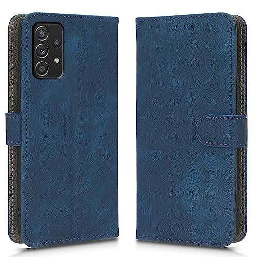 XINNI Handyhülle für Samsung Galaxy A52 5G/A52 4G/A52S 5G, RFID Protect PU/TPU Klappetui Schutzhülle Flip Magnetisch Telefonhülle, Blau XINNI Handyhülle für Samsung Galaxy A52 5G/A52 4G/A52S 5G, RFID Protect PU/TPU Klappetui Schutzhülle Flip Magnetisch Telefonhülle, Blau von XINNI