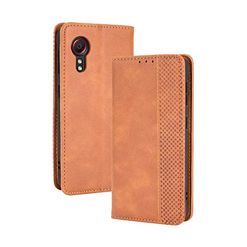 XINNI Handyhülle für Samsung Galaxy Xcover 5 Hülle, PU/TPU Klappetui Schutzhülle Flip Magnetisch Telefonhülle, Braun XINNI Handyhülle für Samsung Galaxy Xcover 5 Hülle, PU/TPU Klappetui Schutzhülle Flip Magnetisch Telefonhülle, Braun von XINNI