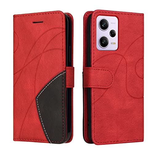 XINNI Handyhülle für Xiaomi Poco X5 Pro 5G Hülle, PU/TPU Retro Klappetui Stoßfeste Schutzhülle Flip Magnetisch Telefonhülle, Rot XINNI Handyhülle für Xiaomi Poco X5 Pro 5G Hülle, PU/TPU Retro Klappetui Stoßfeste Schutzhülle Flip Magnetisch Telefonhülle, Rot von XINNI