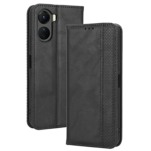 XINNI Handyhülle für vivo Y16 4G Hülle, PU/TPU Klappetui Schutzhülle Flip Magnetisch Telefonhülle, Schwarz XINNI Handyhülle für vivo Y16 4G Hülle, PU/TPU Klappetui Schutzhülle Flip Magnetisch Telefonhülle, Schwarz von XINNI