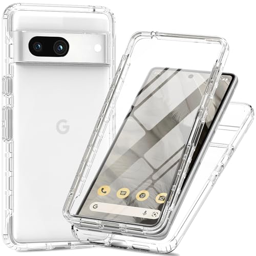 XINNI Hülle für Google Pixel 8a, 360 Grad Stoßfeste Schutzhülle mit Integriertem Bildschirmschutz, Robuster Bumper Outdoor Full Body Case, Kristall XINNI Hülle für Google Pixel 8a, 360 Grad Stoßfeste Schutzhülle mit Integriertem Bildschirmschutz, Robuster Bumper Outdoor Full Body Case, Kristall von XINNI