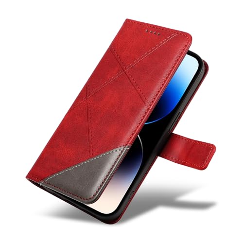 XINNI Hülle für Honor 400, PU/TPU Klappetui Stoßfeste Schutzhülle Flip Magnetisch Case Cover, Rot XINNI Hülle für Honor 400, PU/TPU Klappetui Stoßfeste Schutzhülle Flip Magnetisch Case Cover, Rot von XINNI