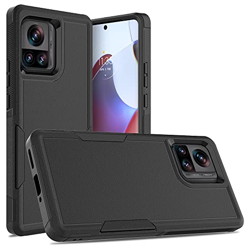 XINNI Hülle für Motorola Moto G84 5G, 2-in-1 Stoßfestes Handyhülle mit Mattem Rutschfestem Schutz-Bumper Outdoor-Cover, Schwarz XINNI Hülle für Motorola Moto G84 5G, 2-in-1 Stoßfestes Handyhülle mit Mattem Rutschfestem Schutz-Bumper Outdoor-Cover, Schwarz von XINNI