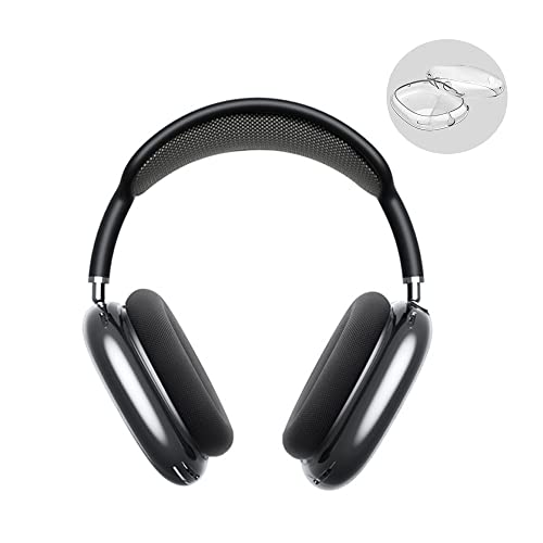 XINRUISEN Schutzhülle Abdeckung für AirPods Max Kopfhörer, Clear TPU Skin Anti-Scratch Headset Schutzabdeckung für AirPods Max, Schutzzubehör Hautschutz Ohrmuschelabdeckung Kompatibel mit AirPods Max von XINRUISEN