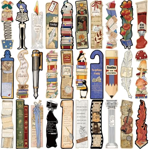 30 Blatt/Set Retro Lesezeichen Unregelmäßige Seitenmarkierung Lesezeichen Kreative Papier Lesezeichen zum Lesen 30 Blatt/Set Retro Lesezeichen Unregelmäßige Seitenmarkierung Lesezeichen Kreative Papier Lesezeichen zum Lesen von XINYIN