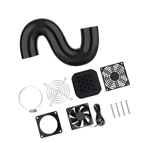 3D-Drucker-Gehäuse-Lüftungsventilator-Set mit USB5V1A-Lüfter 4000 U/min für effektive Wärmeabsaugung und Luftzirkulation von XINYIN