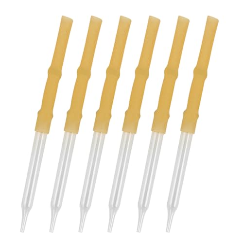 6 Stück Laborflüssigkeitstransferpipetten Alkaline Bürette Ersatzteil Pipetten Tropfer für Wissenschaft 6 Stück Laborflüssigkeitstransferpipetten Alkaline Bürette Ersatzteil Pipetten Tropfer für Wissenschaft von XINYIN