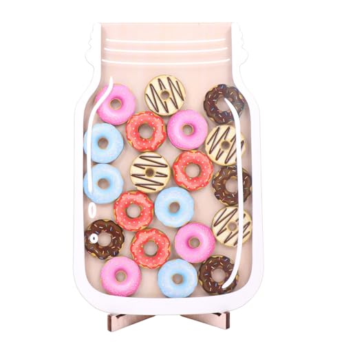 Belohnungsglas, motivierendes Belohnungsglas, bunte Donuts, Belohnungsglas, motivierendes Holzbelohnungsglas für gutes Verhalten Belohnungsglas, motivierendes Belohnungsglas, bunte Donuts, Belohnungsglas, motivierendes Holzbelohnungsglas für gutes Verhalten von XINYIN