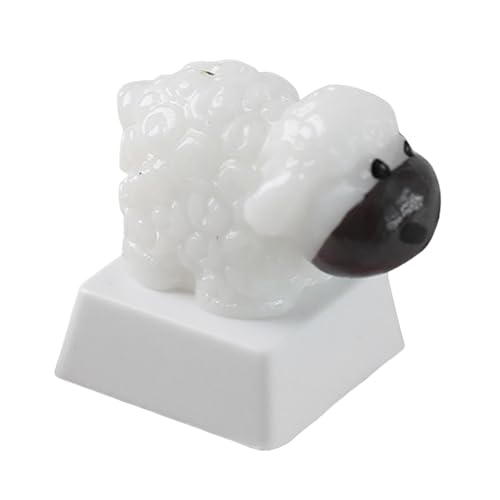 Lustige 3D Crtoon Lamb Keycap für mechanische Tastaturen mit durchscheinender Basis, einzigartige Form Lustige 3D Crtoon Lamb Keycap für mechanische Tastaturen mit durchscheinender Basis, einzigartige Form von XINYIN