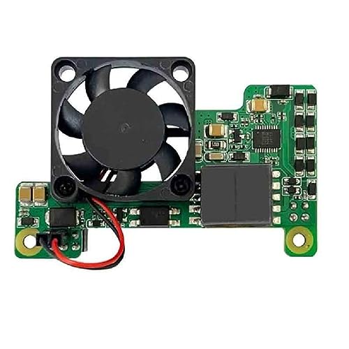 Neu für 4B/3B + POE Erweiterungskarte Power Over Ethernet Kühlmodul Integriertes Lüftermodul Power Over Ethernet Standard Netzwerk von XINYIN
