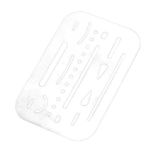 Radiergummi, Schild, Metall, Radierschild/Zeichenwerkzeug, Edelstahl, Radiergummi, Schablone für Zeichnungstechnik von XINYIN