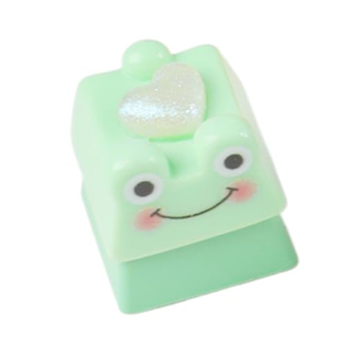 Schöne Tastenkappe, Cartoon-Harz-Tastenkappen für Schalter, mechanische Gaming-Tastaturen, personalisierbar, 3D-Tastenkappe von XINYIN