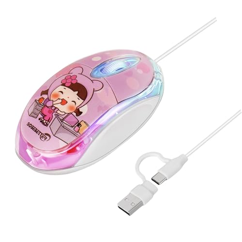 XINYIN 2-in-1-USB-A-Kabel mit 7 LED-Hintergrundbeleuchtung, 3 Tasten, USB-C-TypC-Draht für Windows7-Computer, Laptops XINYIN 2-in-1-USB-A-Kabel mit 7 LED-Hintergrundbeleuchtung, 3 Tasten, USB-C-TypC-Draht für Windows7-Computer, Laptops von XINYIN