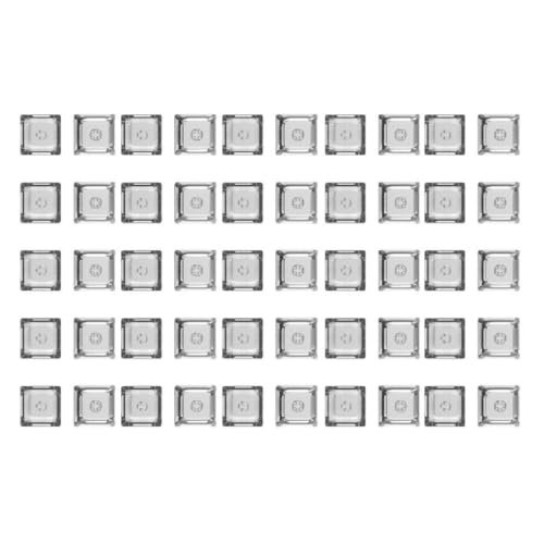 XINYIN 8 bis 1000 Stück XDA-Profil-Tastenkappen, langlebig, 1U, ideal für den Austausch der mechanischen Tastatur für Spiele und Eingabe von XINYIN
