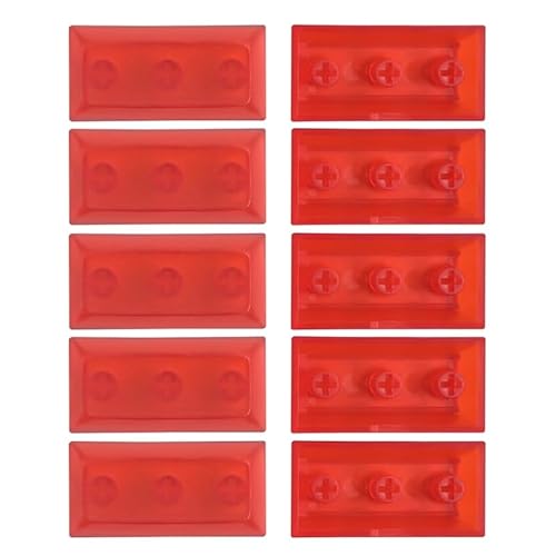 XINYIN DSA Keycap Blanks Persönlichkeitsergänzung Leere Tastenkappen 2U 10 Stück Mattes Finish Set Tastenkappen in mehreren Farben Zubehör für mechanische Tastatur von XINYIN