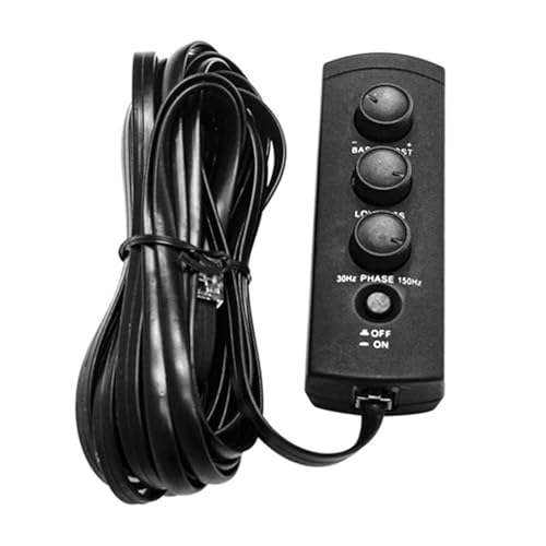 XINYIN Einfach zu bedienender Auto-Subwoofer-Soundsteuerung, Auto-Subwoofer-Verstärker, Sound-Controller, effizienter Subwoofer-Sound-Controller von XINYIN