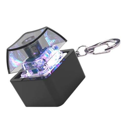 XINYIN Mechanischer Tastenkappen-Tester, Schlüsselanhänger mit LED-Beleuchtung zur Stressreduzierung und Entspannung, für Zuhause oder Büro XINYIN Mechanischer Tastenkappen-Tester, Schlüsselanhänger mit LED-Beleuchtung zur Stressreduzierung und Entspannung, für Zuhause oder Büro von XINYIN