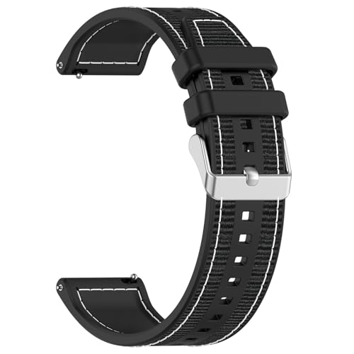 XINgjyxzk Modisches Bequemes Silikon Uhrenarmband 22 Mm Leicht Zu Reinigen Sport Armband Geeignet Für Alle Geschlechter Smartwatches Unisex XINgjyxzk Modisches Bequemes Silikon Uhrenarmband 22 Mm Leicht Zu Reinigen Sport Armband Geeignet Für Alle Geschlechter Smartwatches Unisex von XINgjyxzk