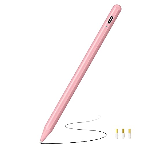 Stift für iPad, Pencil für Apple iPad (2018-2023) mit Palm Rejection Active Pencil Kompatibel mit iPad Mini 6/5, iPad 10/9/8/7/6, iPad Air 5/4/3,iPad Pro 12.9''/11'' von XIRON