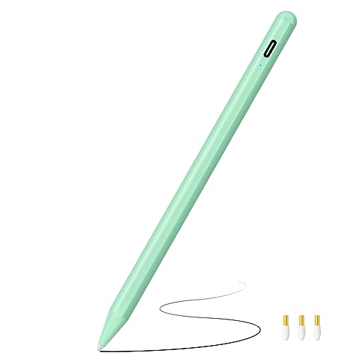 Stylus Stift für iPad 2025-2018, Schnellladefunktion & Palm Rejection Pencil für iPad A16 11./10./9-6. Generation., Air M3 M2 11"/13"/5./4./3., Pro M4 11"/13"/11''/12,9'', Mini A17 Pro/6./5. Gen von XIRON