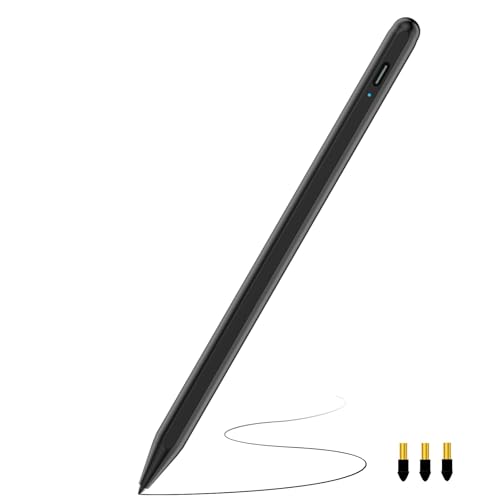 Stylus Stift für iPad 2025-2018, Schnellladefunktion & Palm Rejection Pencil für iPad A16 11./10./9-6. Generation., Air M3 M2 11"/13"/5./4./3., Pro M4 11"/13"/11''/12,9'', Mini A17 Pro/6./5. Gen Stylus Stift für iPad 2025-2018, Schnellladefunktion & Palm Rejection Pencil für iPad A16 11./10./9-6. Generation., Air M3 M2 11"/13"/5./4./3., Pro M4 11"/13"/11''/12,9'', Mini A17 Pro/6./5. Gen von XIRON