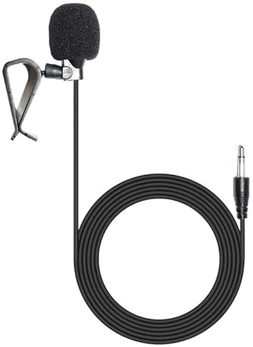 XISEDO 3.5 mm Mikrofon Montage Mikrofon für Fahrzeug Kopfeinheit Bluetooth Aktiviert Auto Stereo Mikrofon von XISEDO