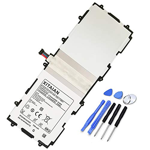 XITAIAN 3.7V 25.90Wh SP3676B1A(1S2P) Ersatz Laptop Akku für Samsung Galaxy Tab 2 10.1" GT-P5100 GT-P5110 GT-P7500 GT-P7510 GT-N8000 GT-N8010 SCH-i905 with Tools von XITAIAN