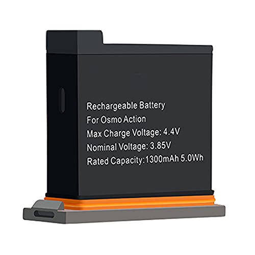 XITAIAN 3.85V 1300mAh Ersatz Akku für DJI Osmo Action Camera Battery -1 PCS XITAIAN 3.85V 1300mAh Ersatz Akku für DJI Osmo Action Camera Battery -1 PCS von XITAIAN