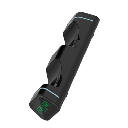 Doppel Controller Ladehalterung Dock Ständer mit LED-Leuchten kompatibel für P5, XSX und mehr Gamepad Doppel Controller Ladehalterung Dock Ständer mit LED-Leuchten kompatibel für P5, XSX und mehr Gamepad von XITEA