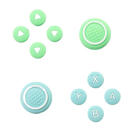 XITEA 10 x weiche Silikon-Daumengriffkappen für Gamecontroller, Joystick-Schutzkappen von XITEA