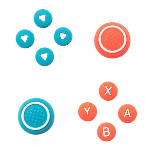 XITEA 10 x weiche Silikon-Daumengriffkappen für Gamecontroller, Joystick-Schutzkappen von XITEA