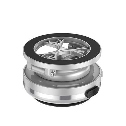XITEA Faltbare magnetische Autohalterung für einfache Navigation Unterhaltung, 360 Grad drehbar, mit starken Magneten, sicherer Halt von XITEA