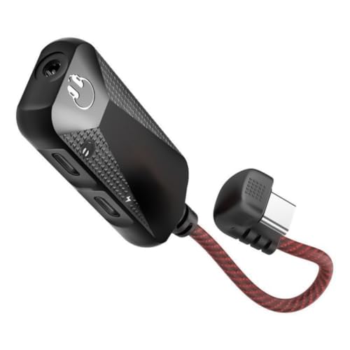 XITEA Typ-C auf 3,5-mm-Kopfhörer-Adapter, kompakter Kopfhörer-Konverter sorgt für einfache Verbindung für Smartphones und Gaming von XITEA
