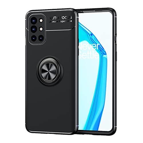 XINNY Robustes Etui für OnePlus 9R Hülle, Schlanke Soft TPU Stoßfeste Schutzhülle Handyhülle Rüstung Telefonhülle Back Case Cover, Schwarz von XITEN