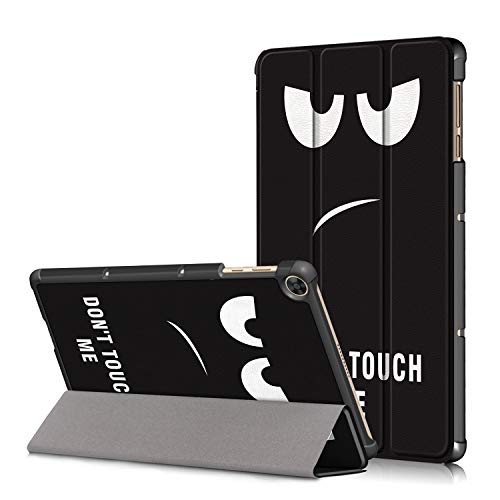 XITODA Hülle Kompatibel mit Huawei MatePad T10 AGR-L09 AGR-W09 9.7''/MatePad T10S AGS3-L09 AGS3-W09 10.1'',PU Leder Stand Schutzhülle für Huawei MatePad T 10/ T 10S Case Cover,Dont Touch von XITODA