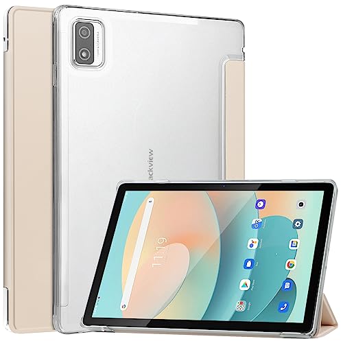 XITODA Hülle für Blackview Tab 12 Pro/Tab 12, Ultradünne Smart Cover Flip Case mit Standfunktion Schutzhülle für Blackview Tab 12 & Tab 12 Pro 10 Zoll Tablet,Aprikose von XITODA