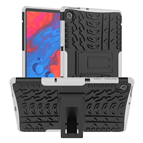 XITODA Hülle für Lenovo Tab M10 FHD Plus (TB-X606F TB-X606X) / K10 (TB-X6C6L),PC + TPU Silikon Mit Stand Case Schutzhülle für Lenovo Tab M10 Plus/Tab K10 10,3 Zoll Tablet,Weiß von XITODA