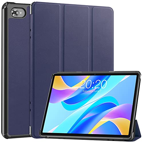 XITODA Hülle für Teclast P30S 2023, Flip Case Cover mit Standfunktion Schutzhülle für Teclast P30S 10,1 Zoll Tablet, dunkelblau von XITODA